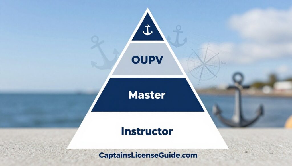 USCG License Hierarchy