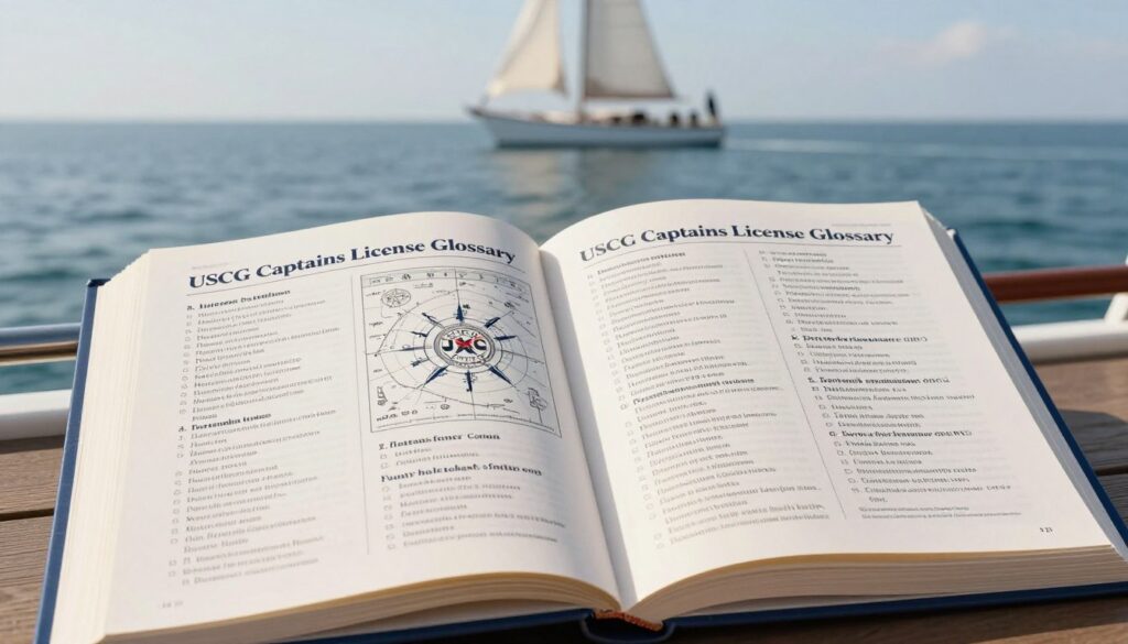 uscg captains license glossary