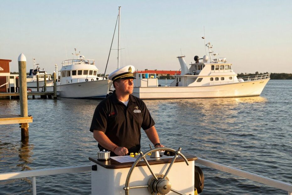 Captain's License in Virginia with Chesapeake Bay maritime operations