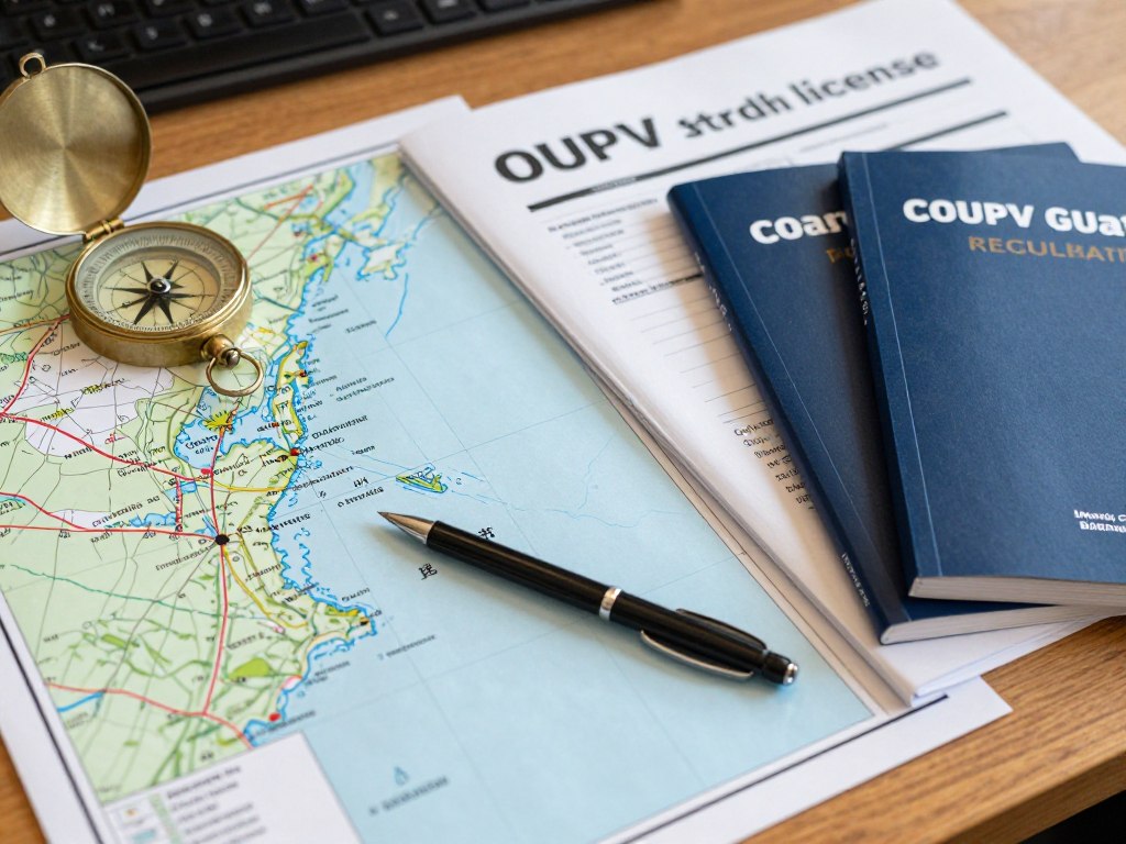 OUPV six pack captain license course materials with Delaware Bay navigation charts Captain's License in Delaware