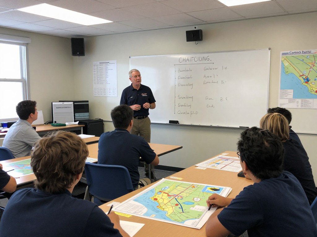 OUPV to Master upgrade course instruction for South Carolina captains with advanced navigation training