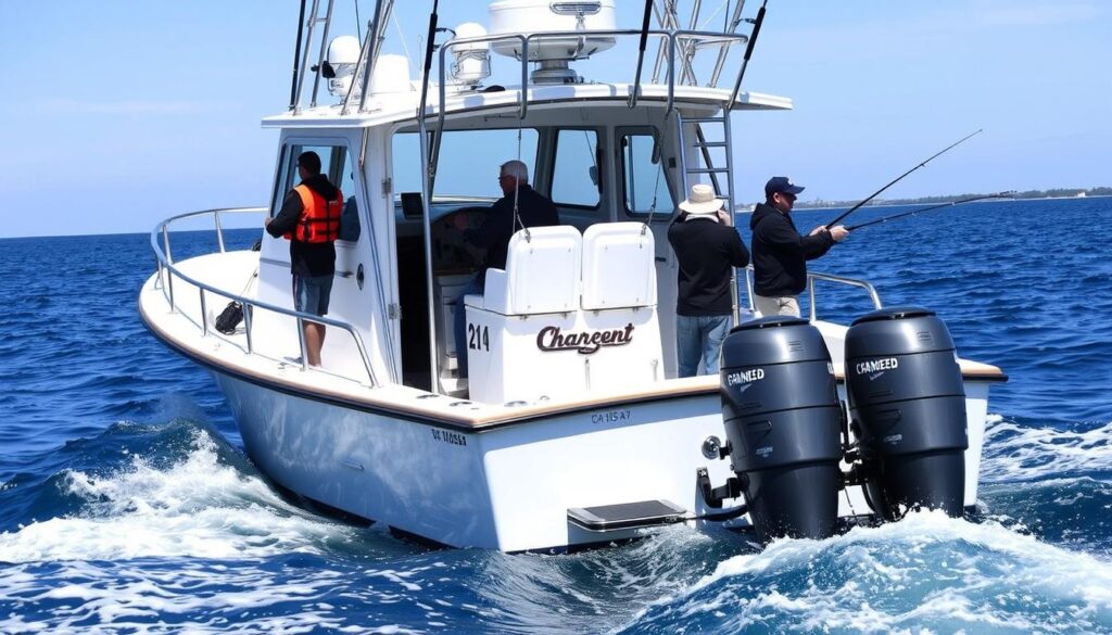 Rhode Island charter fishing vessel operating legally with proper captain license and state permits Captain's License Rhode Island