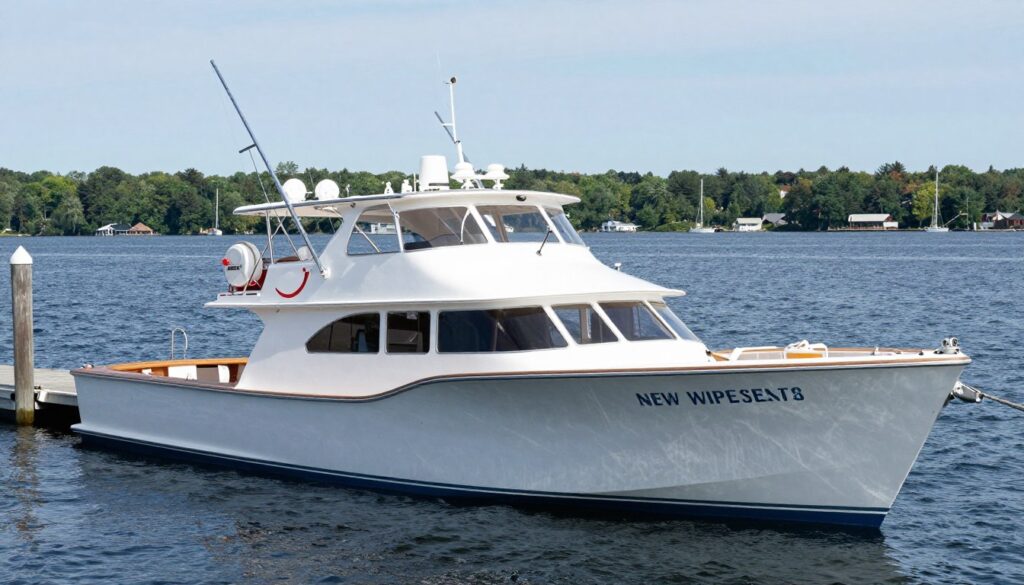 New hampshire charter fishing boat with proper licensing and documentation