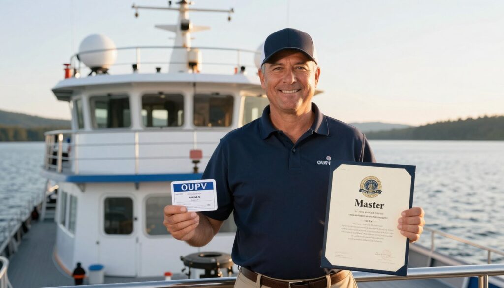 Professional captain upgrading credentials from OUPV to Master new hampshire