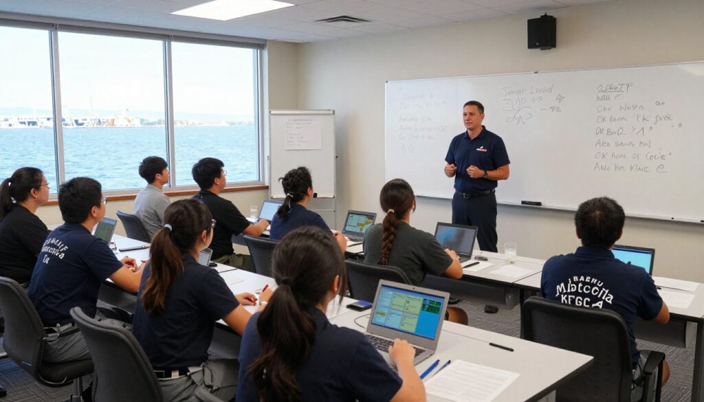 USCG approved captain training course classroom in New Mexico
